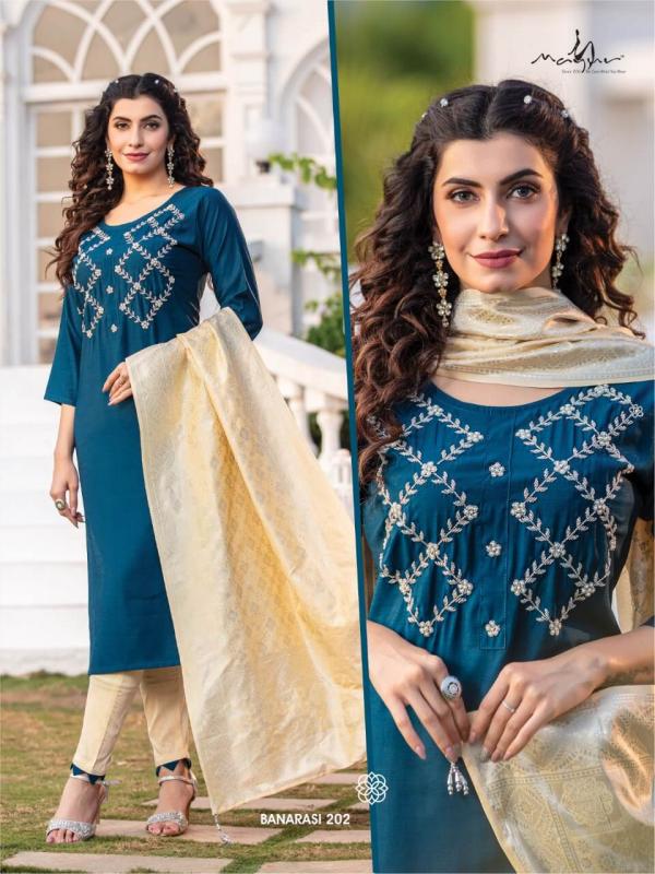 Mayur Banarasi 2 Festive Wear Ready Made Collection